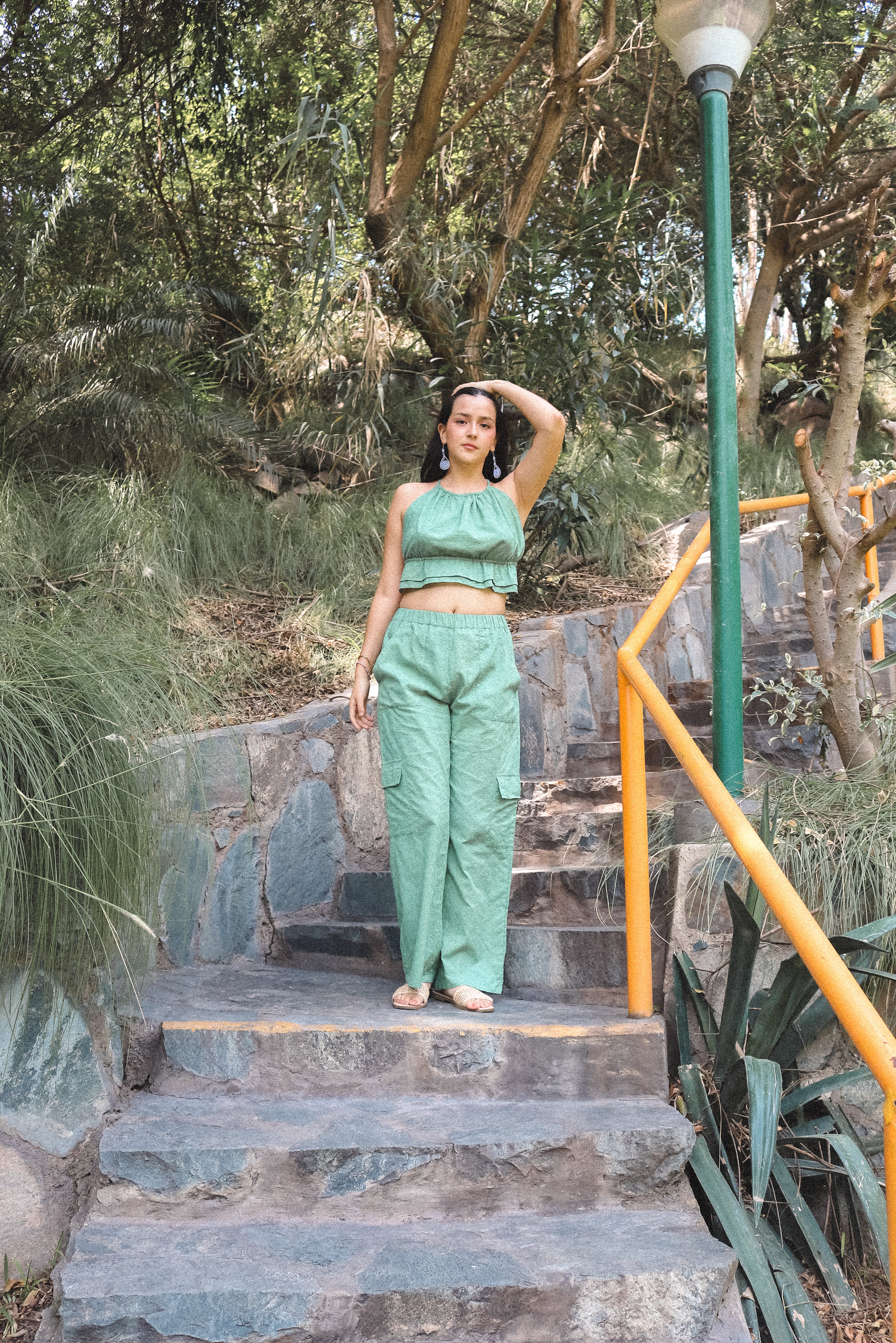 Nia Pant Green
