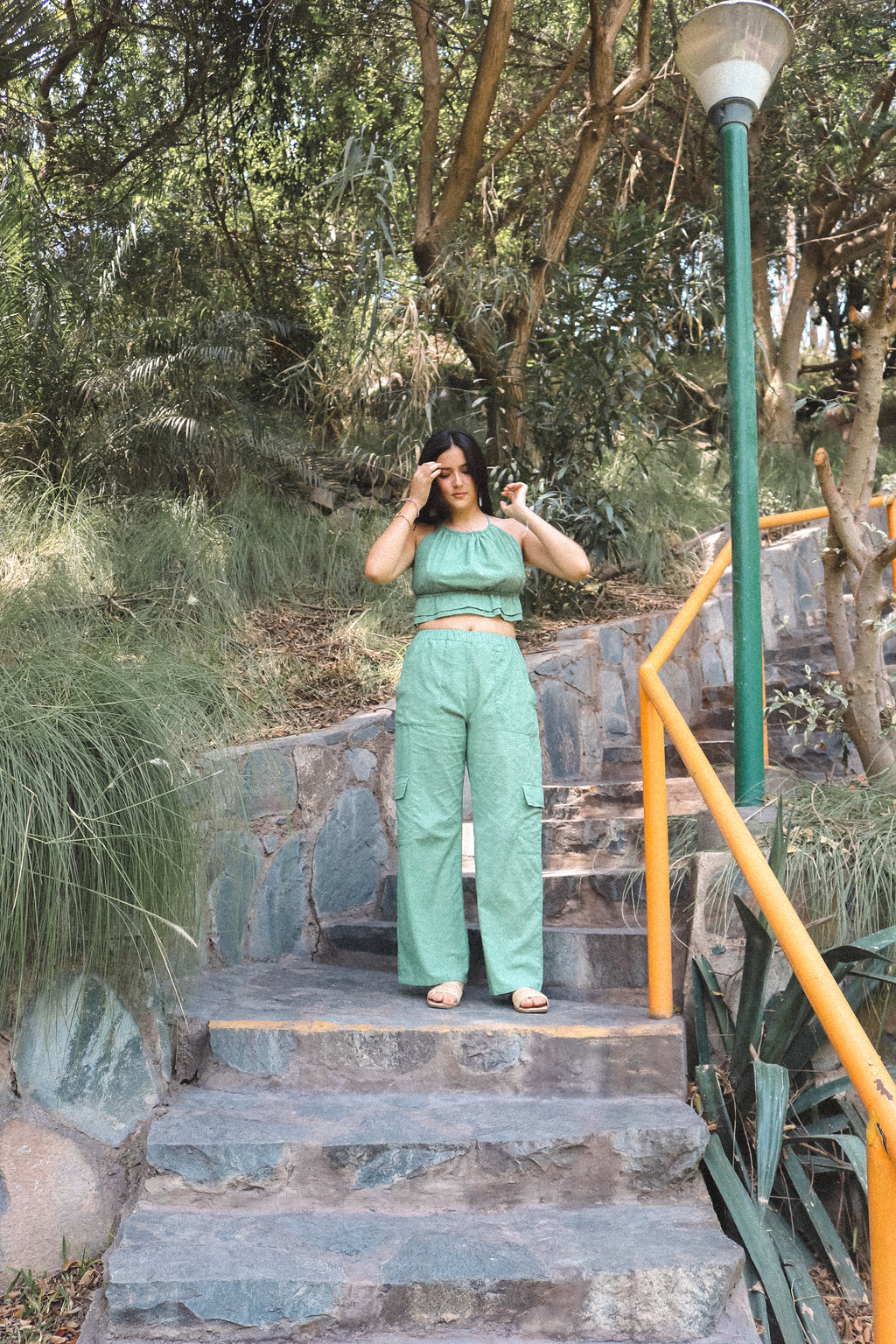 Nia Pant Green