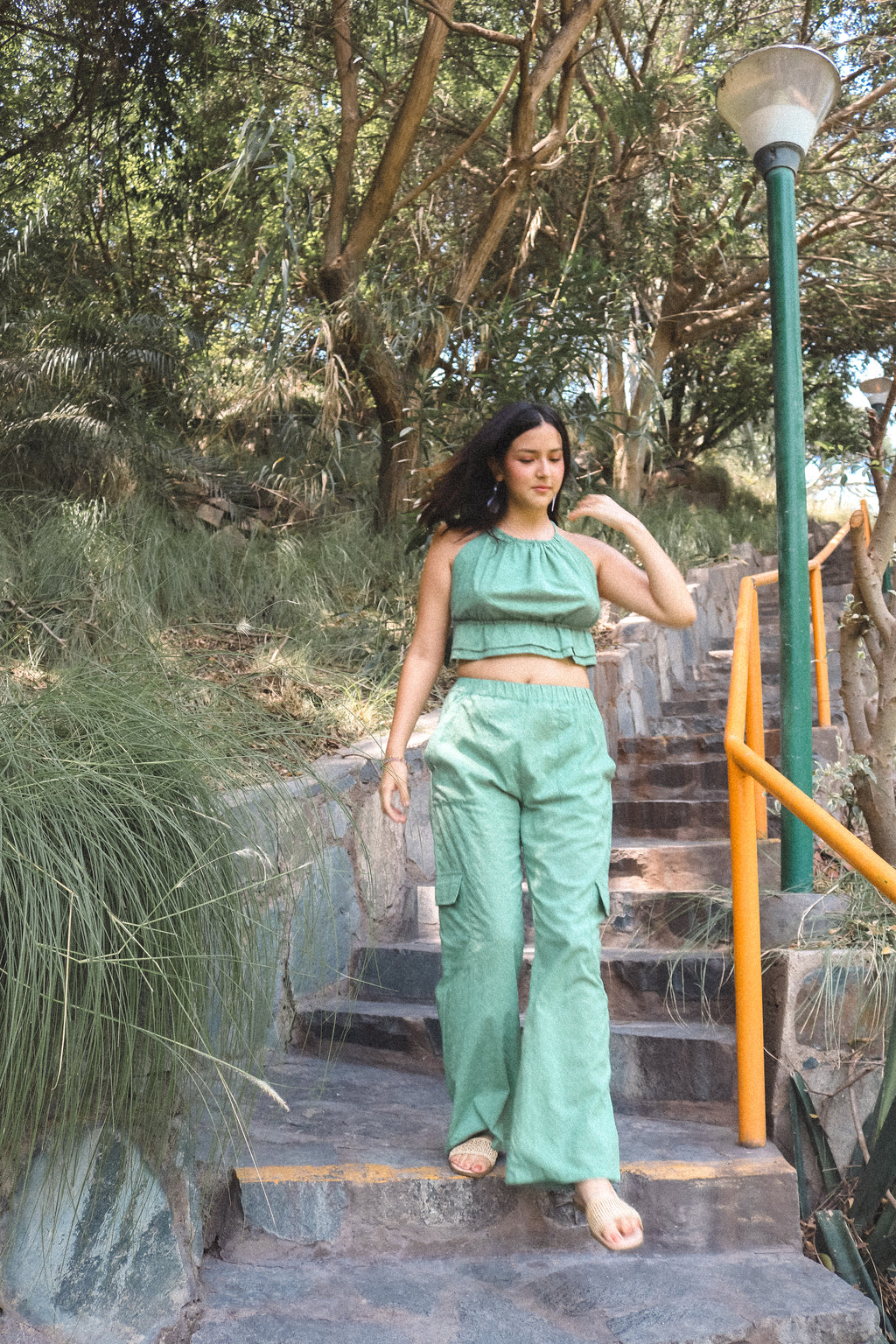 Nia Pant Green