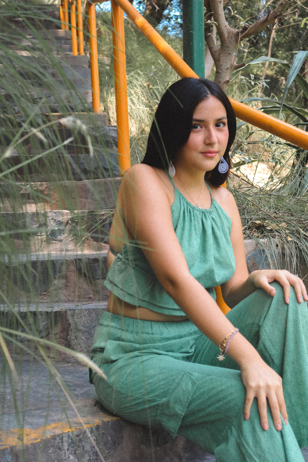Nia Pant Green